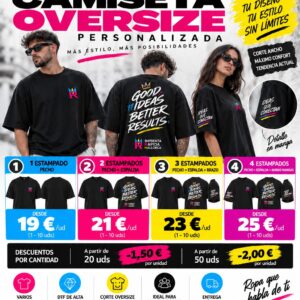 Camisetas Oversize