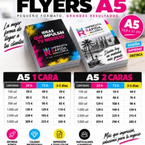 Flyers A5 — 1 Cara